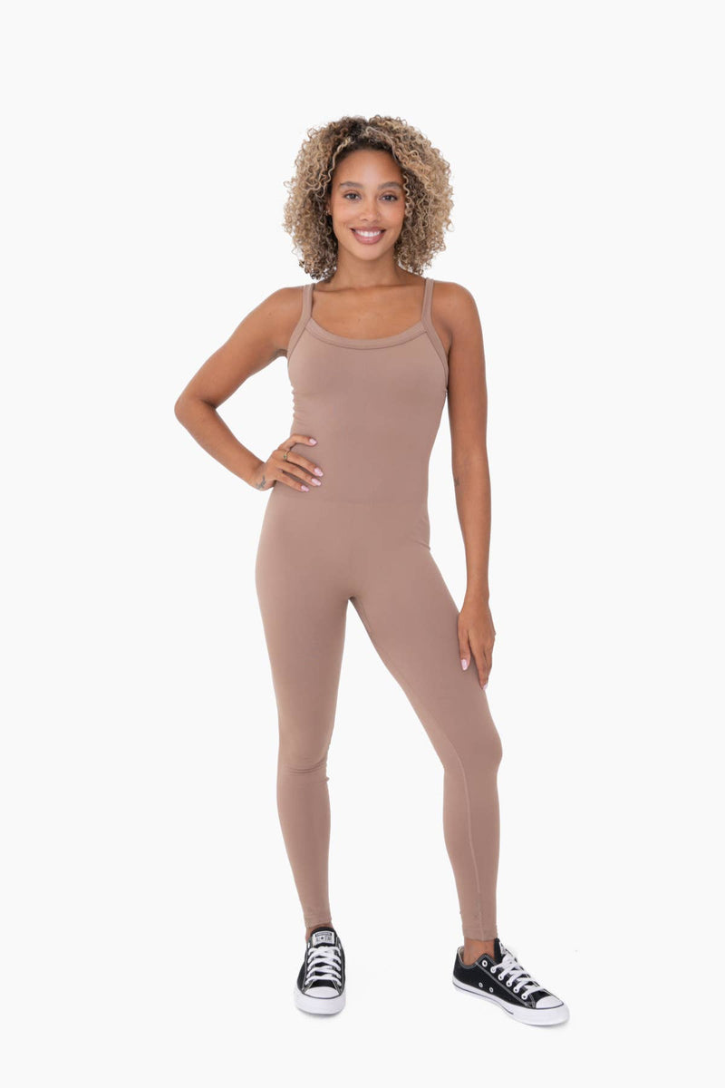 MICRO-RIBBED UNITARD JUMPSUIT – Everyday Best