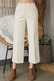 Cream Of The Crop Cropped Pant