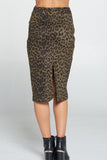 Temptress Leopard Skirt