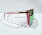 Rounded Framed in Glitter Sunglasses