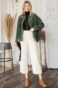 Cream Of The Crop Cropped Pant