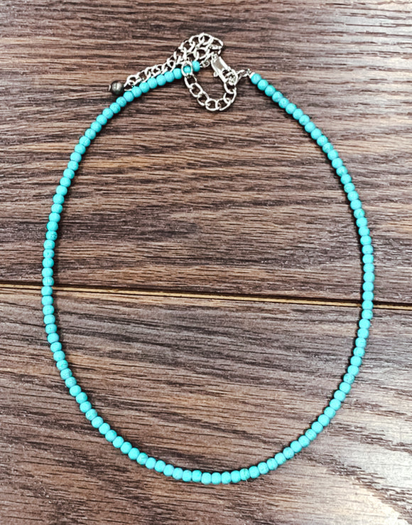 River Turquoise Necklace