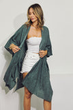 Moss Skies Relaxed Fit Poncho