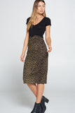 Temptress Leopard Skirt