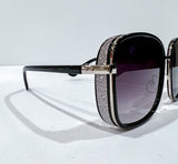 Framed In Glitter Sunglasses